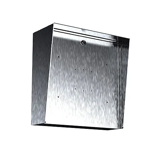 Pedestal Pro 1414HOU-VIKI-01-304 Intercom Housing, 14" X 14" Square, Stainless Steel