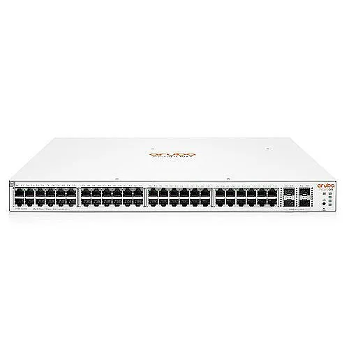 HPE JL686A Instant on 1930 48G 4SFP/SFP+ Class4 PoE 370W Switch, 48 RJ-45 Autosensing 10/100/1000 Class PoE Ports