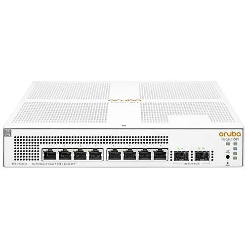 HPE JL681A#ABA Switch Series 1930 8-Port Gb Smart-Managed Layer 2+ Ethernet Switch with PoE, 8x 1G, 2x SFP, 8x CL4 PoE 124W