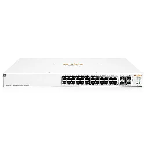 HPE JL683A Instant on 1930 24G 4SFP/SFP+ Class4 PoE 195W Switch, 24 RJ-45 Autosensing 10/100/1000 Class PoE Ports