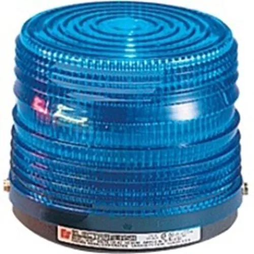 Federal Signal 141ST Electraflash Strobe Warning Light, 120VAC, Blue