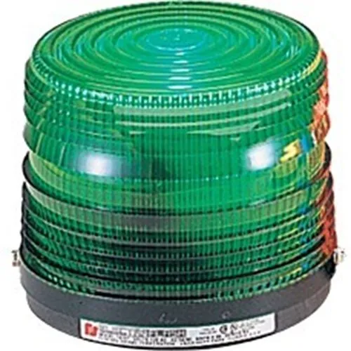 Federal Signal 141ST-120G 141ST Series Electraflash Strobe Warning Light, 120VAC, Green
