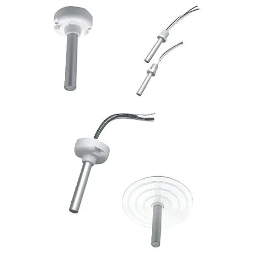 Potter 1430481-302-EPM-135 Heat Detector, 135°, Vertical Mount, Hex Bushing Expansion