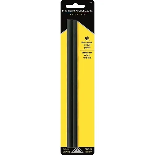 Prismacolor 14425 Premier Graphite Sketching Pencils, Ebony, 2-Pack
