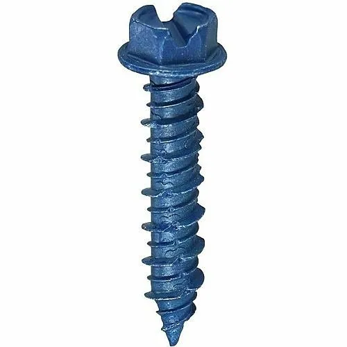 Dottie 14H214 1/4" 2-1/4" Hex Head Anchors, 100-Pack