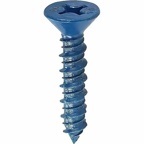 Dottie 14P234 Anchor, 1/4" 2-3/4" Phillips Flat Head Concrete Scre