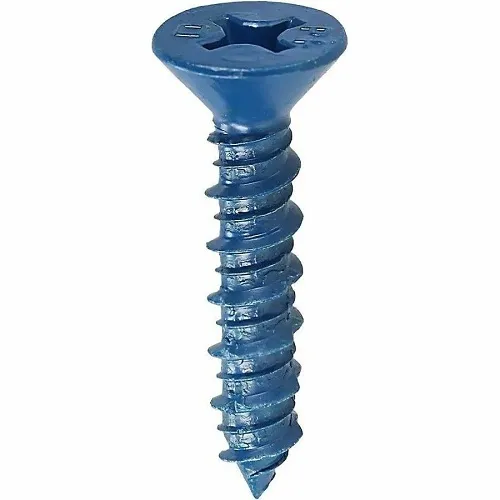 Dottie 14P314 Anchor, 1/4" 3-1/4" Phillips Flat Head Concrete Scre