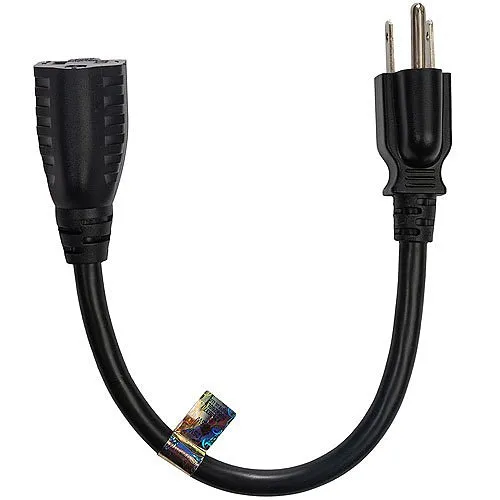 Panamax 15-EXT1 1' NEMA 5-15P to NEMA 5-15R Power Extension Cable