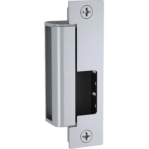 HES 1500-630 1500 Series Modular Universal Electric Strike for Cylindrical or Mortise Locks, 12/24VDC, Satin Stainless Steel