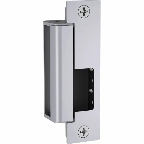 HES 1500-BSP 1500 Series Modular Universal Electric Strike for Cylindrical or Mortise Locks, 12/24VDC, Black Suede Powder