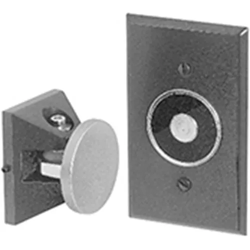 Edwards Signaling Completely Flush Wall Mounted Electromagnetic Door Holder, 24V AC/DC; 120V AC