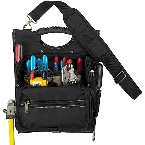 Dottie 1509 Tool Bag, 21 Pocket Zippered Professional Electrician's Tool Pouch