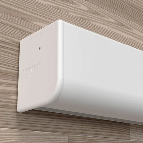 Draper 152101 Acumen XL E 165" Electric Below-the-Ceiling Projection Screen, HDTV and 16:10 Formats, Matte White XT1000E Surface, White Powder Coat Aluminum Case