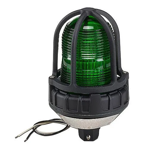 Federal Signal 154XST Hazardous Location Supervised Warning Light, 12-24VDC, Green