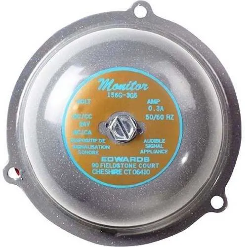 Edwards Signaling 156G Series General Purpose Bell, 4" Bell