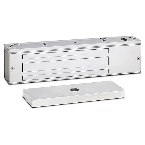 SDC 1581V EMLock 1580 Series Single Electromagnetic Lock, 650 lb, Dull Aluminum