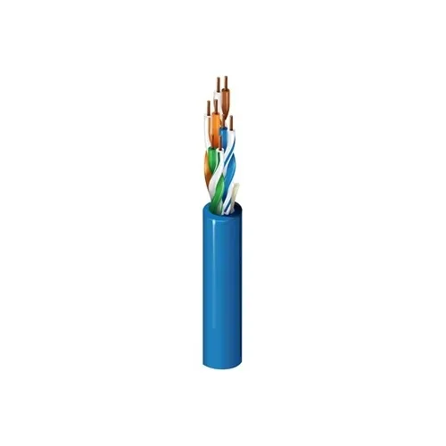 Belden 1583A006U500 CAT5e  24AWG 4-Pair Premise Horizontal Cable (200MHz), Solid Bare Copper Conductors, U/UTP, Riser-CMR, PVC Jacket