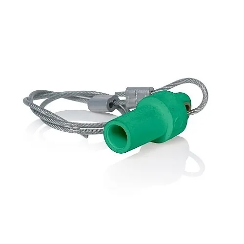 Leviton 15P21-UG GN 15 Series Plug Cap, Connectors