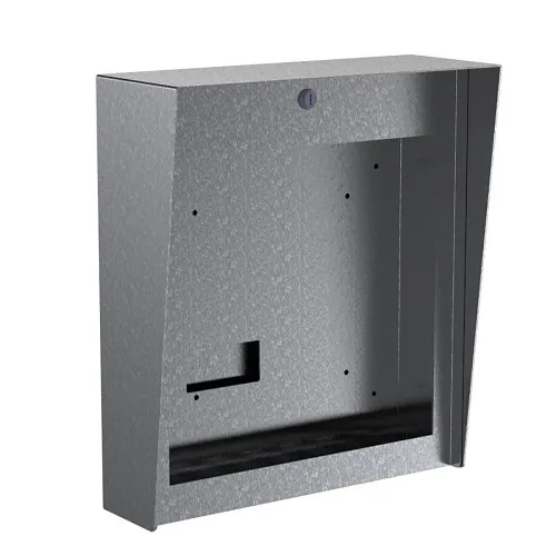 Pedestal Pro 1618HOU-BUT-01-304 16X18 Stainless Housing for ButterflyMX, Stainless Steel, Black