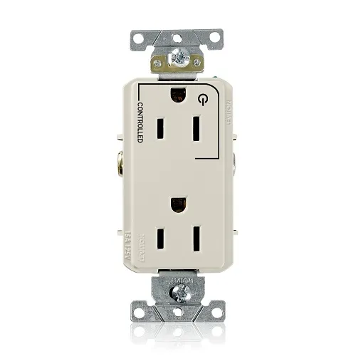 Leviton 16252-1PT Decora Plus Duplex Receptacle Outlet
