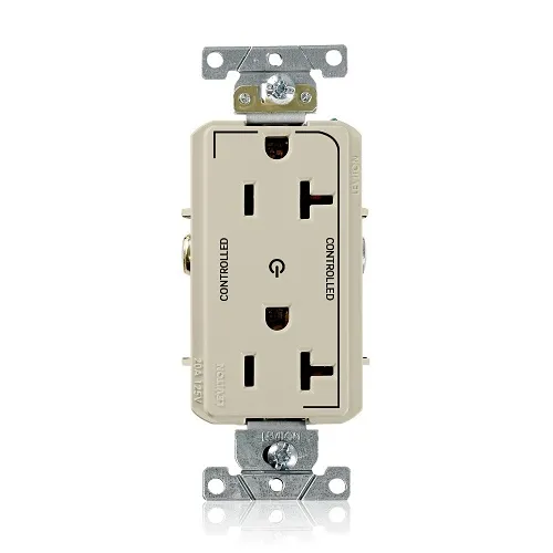 Leviton 16352-2PI IV Decora Plus Duplex Receptacle Outlet