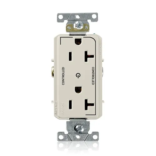 Leviton 16352-2PT Decora Plus Duplex Receptacle Outlet