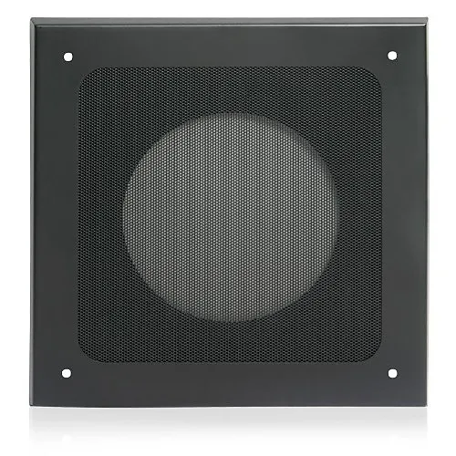 AtlasIED 164-8A-052 8" Deluxe Ceiling Steel Baffle, Black