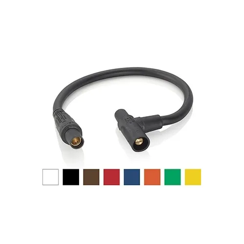 Leviton 16A32-UB 16 Series Cam-Type Taper Nose Soft Tapping Tee, 24" Cable Length, Blue