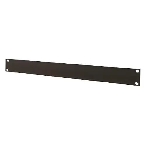 Great Lakes 1.75-FP19 19" Rackmount Filler Panel, 1.75" Height, Steel, Black