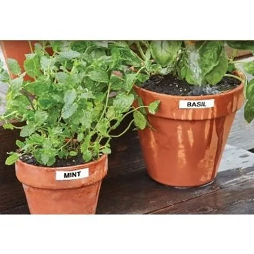 DYMO 1761554 Label Manager Series Labeling Tape, Standard D1 Cartridge, 3/8in x 23ft, White/Black Print, 6-Pack