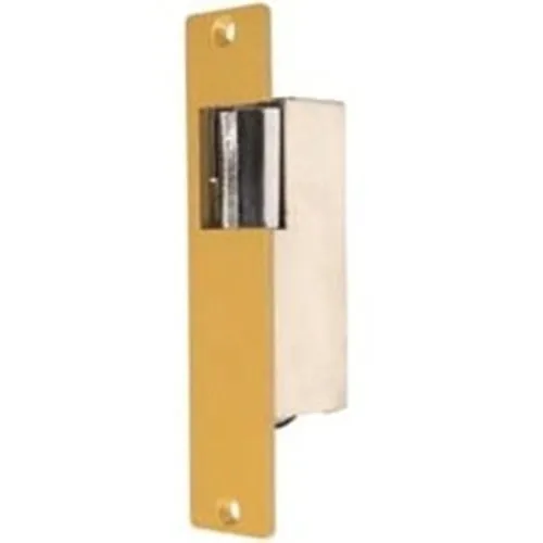 Edwards Signaling 170 Series Mortise Door Opener, 4-6DC 8-16AC op voltage, 1.3-2.7A, satin chrome faceplace and nosing, for use in wood and metal jambs