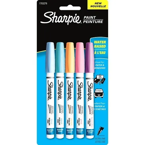 Sharpie 1783276 Water-Based Paint Pastel 5 Count Assorted