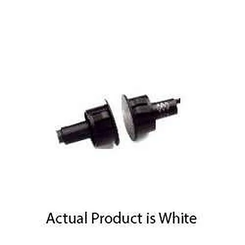 GRI 180-12WG 3/4" Steel Door Recessed Switch Set, Wide Gap, 10W, 200VDC, 0.40A, Closed Loop, N/O, A, and UL 10C Fire Rated, White
