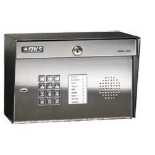 LEE DAN 1808-085 Access Plus Residential Telephone Entry with Directory, Surface Mount Panel, Stainless Steel