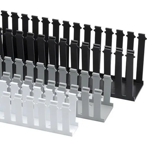 HellermannTyton 181-22033 Slotted Wall Wiring Duct, 2" 2", Adhesive, PVC, 30' Box, White