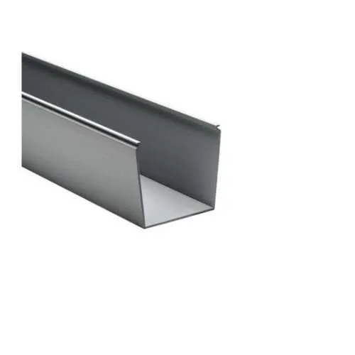 HellermannTyton 181-44009 Solid Wall Wiring Duct, 4" 4", Non-Adhesive, PVC, 120' Carton, Gray
