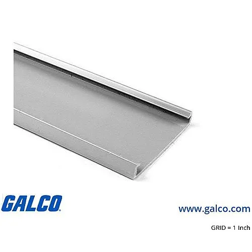 HellermannTyton 181-92004 Wiring Duct Cover for 2" Duct, 6' Long, PVC, 30' Box, Gray