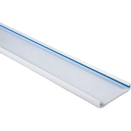 HellermannTyton 181-92010 Wiring Duct Cover for 2" Duct, 6' Long, PVC, 30' per Box, White