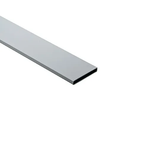 HellermannTyton 181-93007 Wiring Duct Cover for 3" Duct, 6' Long, PVC, 30' per Box, Gray