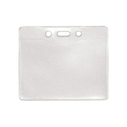 Brady ID 1815-1000 Clear Vinyl Horizontal Badge Holder