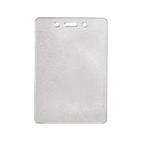 Brady ID 1815-1300 Clear Vinyl Vertical Badge Holder
