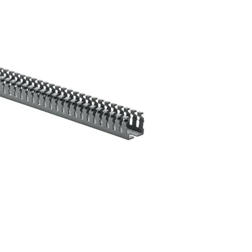 HellermannTyton 184-11001 Wiring Duct, 25.4x26.9mm, L=1.83m, 9.14m, Grey