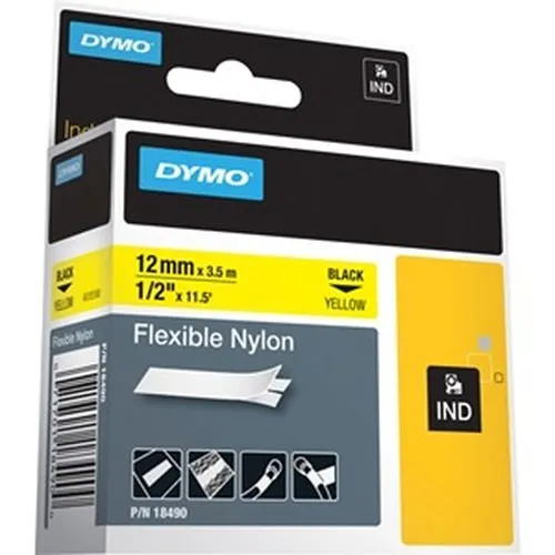 DYMO 18490 Rhino Flexible Nylon Labels