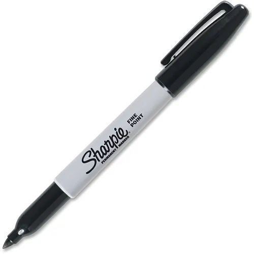 Sharpie 1884739 Fine Tip Permanent Marker Value Pack, Fine Bullet Tip, Black, 36-Pack