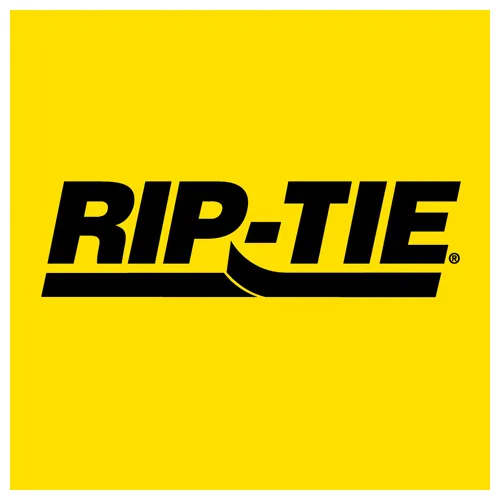 Rip-Tie 189755 ONE-WRAP Cable Tie Linear Roll, 1/2" Width, 75' Length, Black