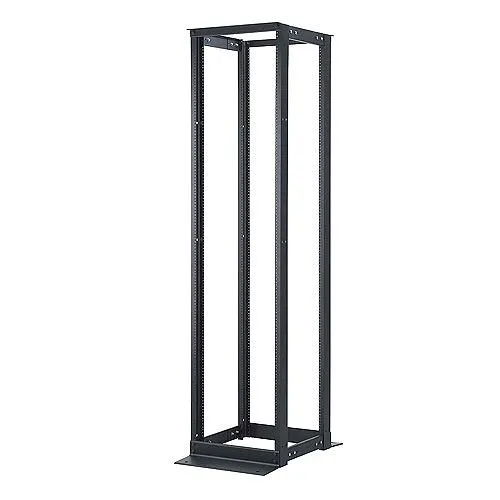 Ortronics 19-84-T4SDA2132 7' Adjustable Dual Equipment Rack, 84" 20.19" 21-32", 45U RMS