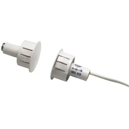 GRI 190-12-BL 3/4" Steel Door Recessed Switch Set, Standard Gap, 5W, 175VDC, 0.25A, Open/Closed SPDT, C, Black