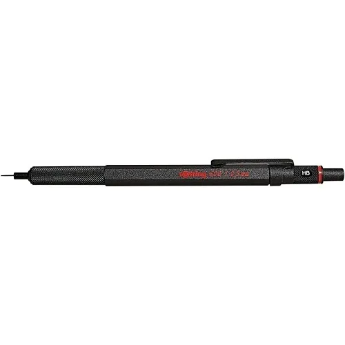 Rotring 1904447 800 Mechanical Pencil, 0.5mm, Black