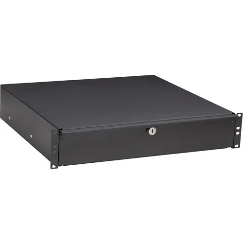 Kendall Howard 1922-3-100-02 2U Rack Mountable Drawer, Black