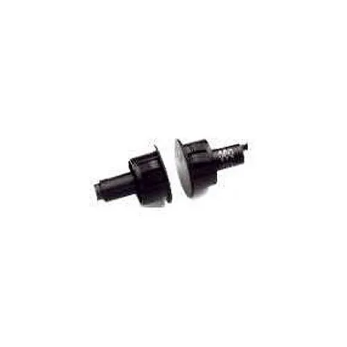 GRI 194-12WG 1" Steel Door Recessed Switch Set, Wide Gap, 5W, 175VDC, 0.25 Amp, Open/Closed SPDT, C, Black